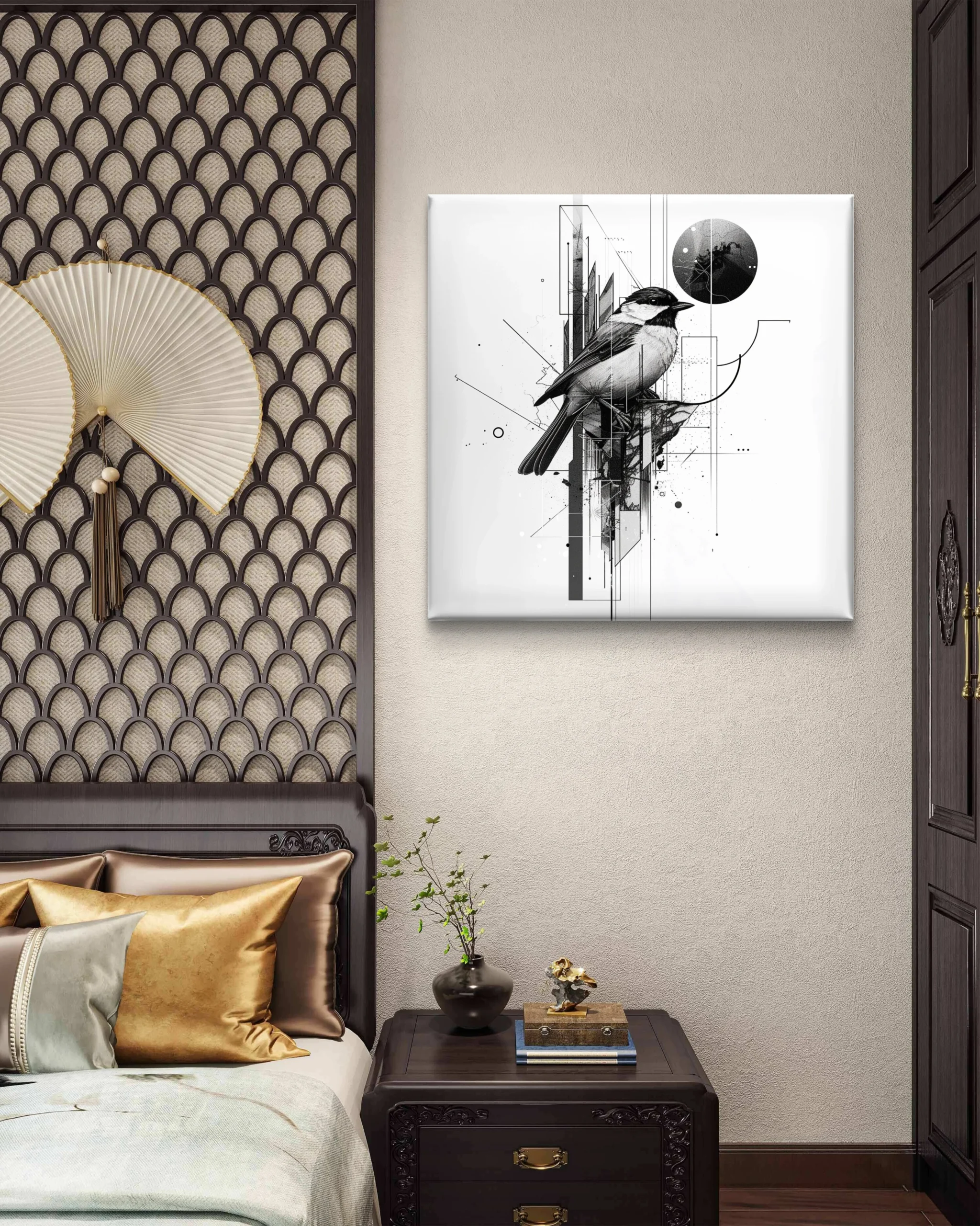 Abstract Poise Canvas