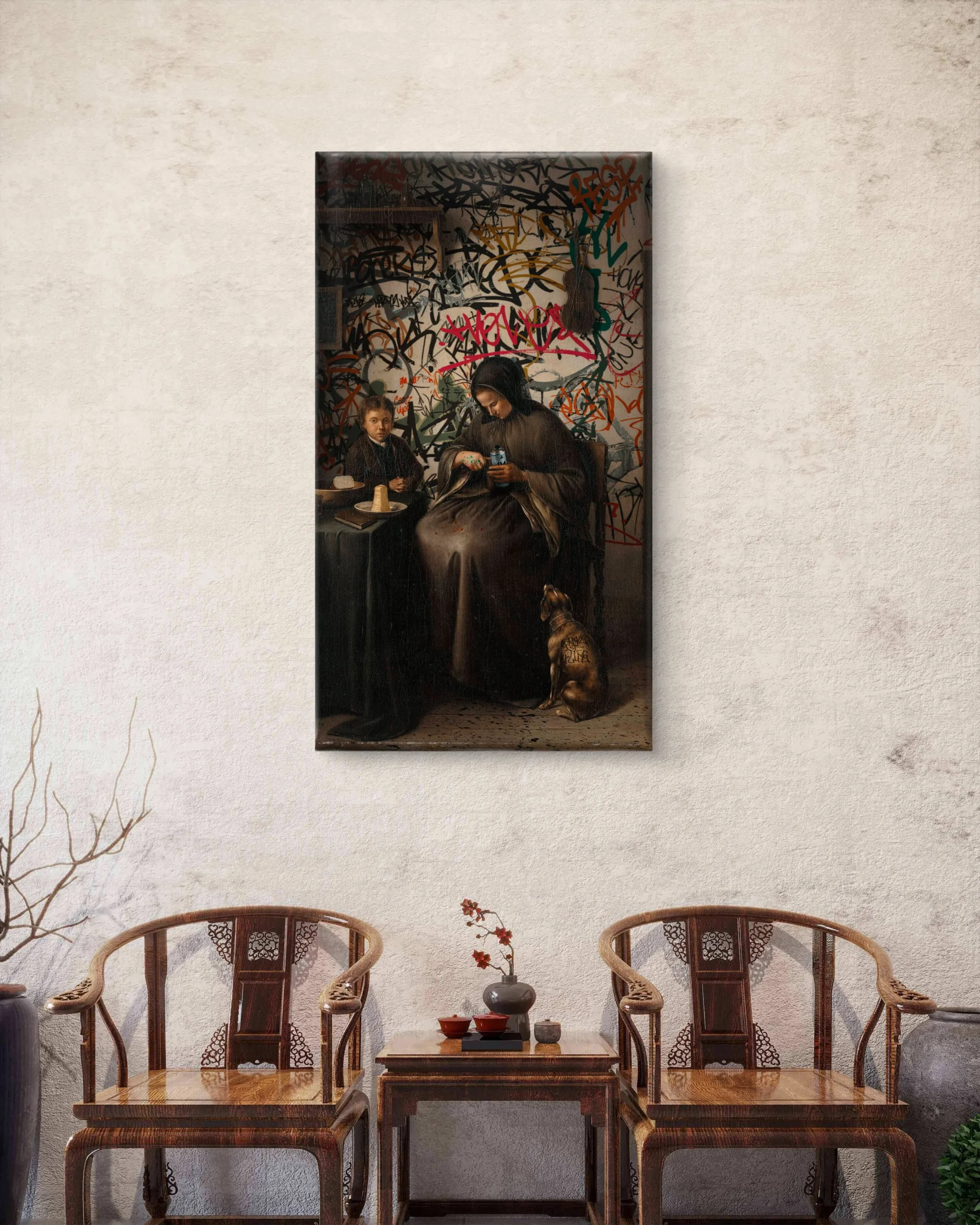 The Graffitied Grace